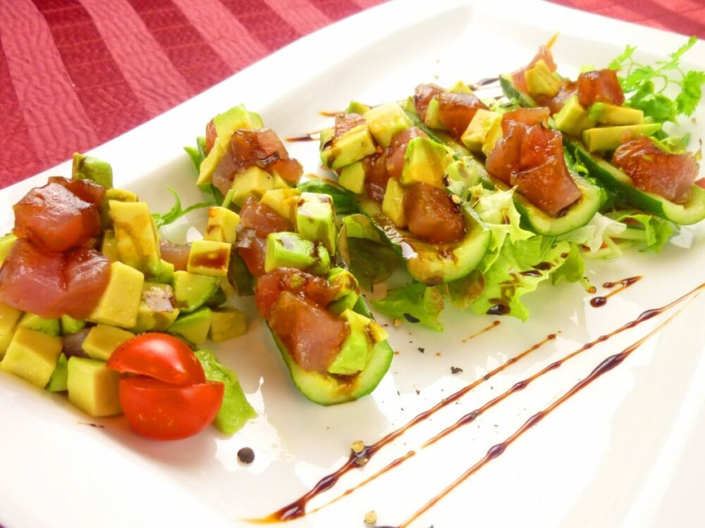Avocado and Tuna Tartare