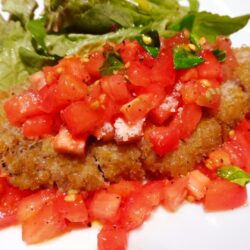 三宮 イタリアン の、おいしいミラノ風カツレツ