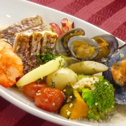 三宮 イタリアン の、おいしい アクアパッツァ