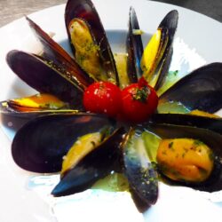 三宮 イタリアン の、おいしい ムール貝のワイン蒸し