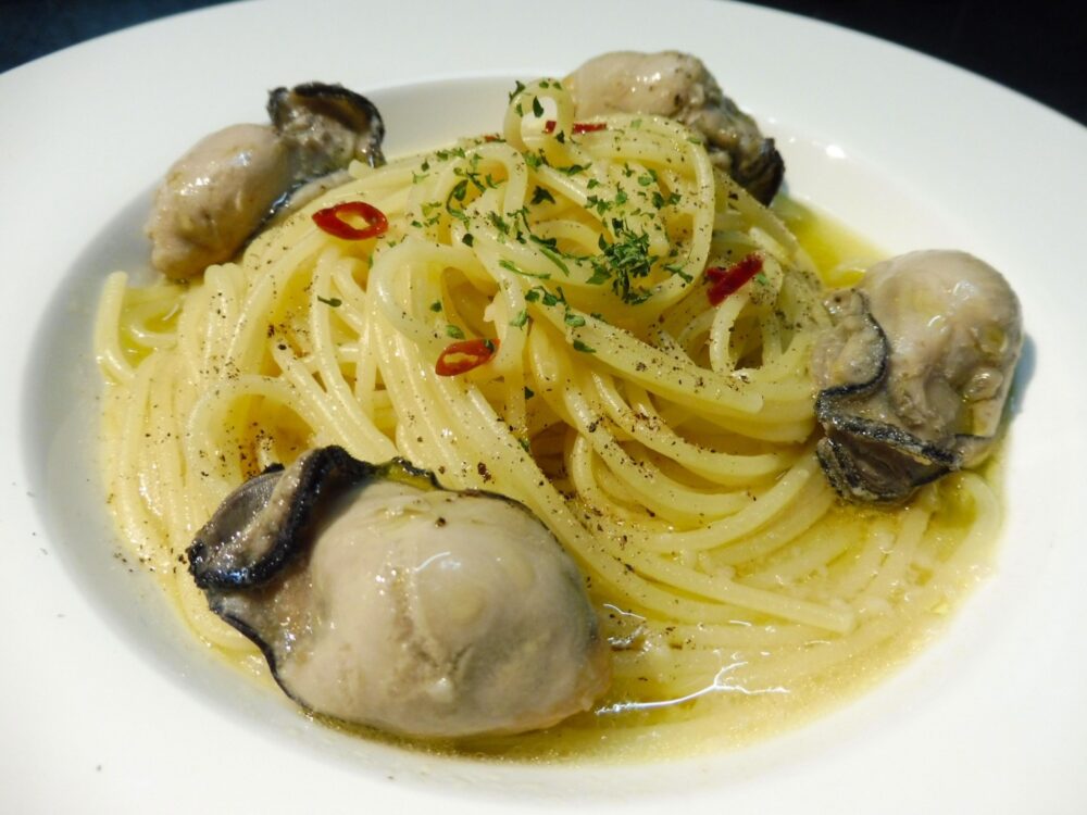 Oysters Peperoncino