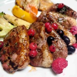 三宮 イタリアン の、おいしい マグレカナールのロースト
