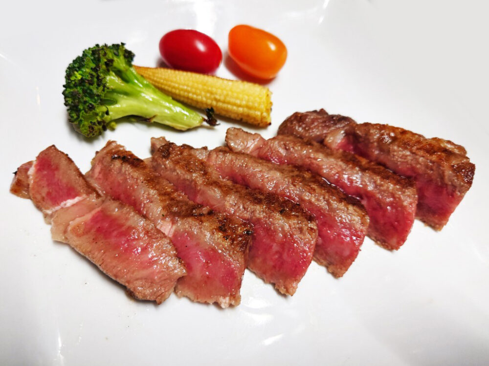 Kobe Beef Ribeye Steak (approximately 150g)