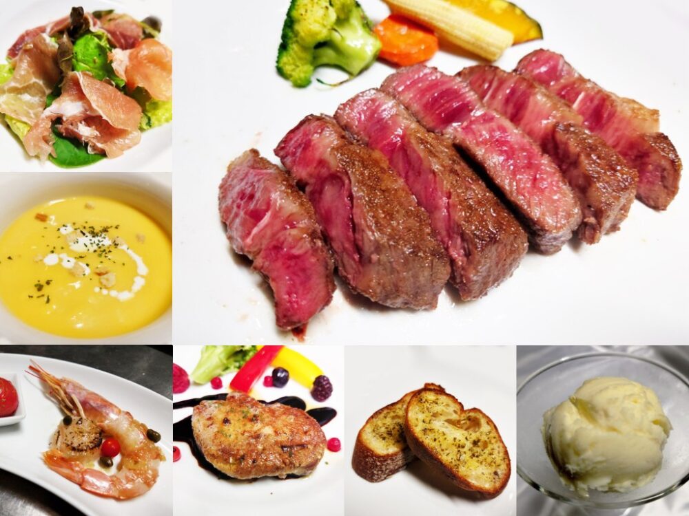 Wagyu Black Beef Ribeye Steak Course