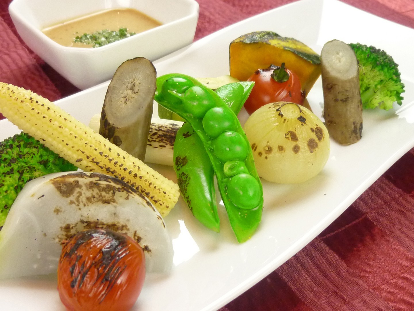 제철 채소 오븐구이 제노바풍