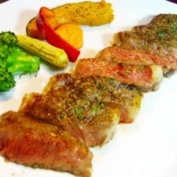 ゴローニャの、おいしい黒毛和牛のいちぼステーキ