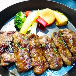 ローニャの、おいしいハラミステーキ